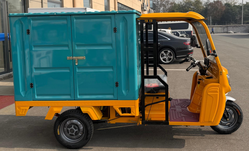 tuktuk Electric 3 Wheel Motorcycle -1.8M Medium Duty Cargo – 2200W, 500kg, 45km/h-18-56 - Gallery Image