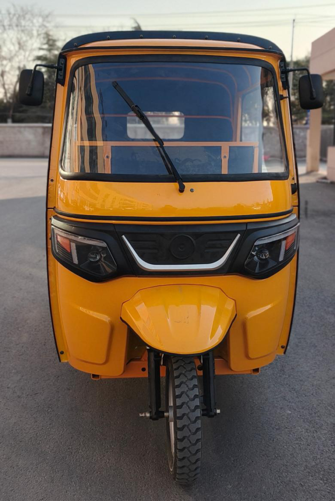 tuktuk Electric 3 Wheel Motorcycle – Double Row Face-to-Face 6+1 – 2000W PMSM, 6 Passengers Facing Seats, 50km/h, 60-72V Lithium-Ion Battery-5 - Gallery Image