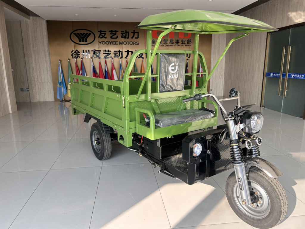 tuktuk Electric 3 Wheel Motorcycle – Loader 2.5 Industrial – 6000W, 2500kg, 55km/h-20-61 - Gallery Image