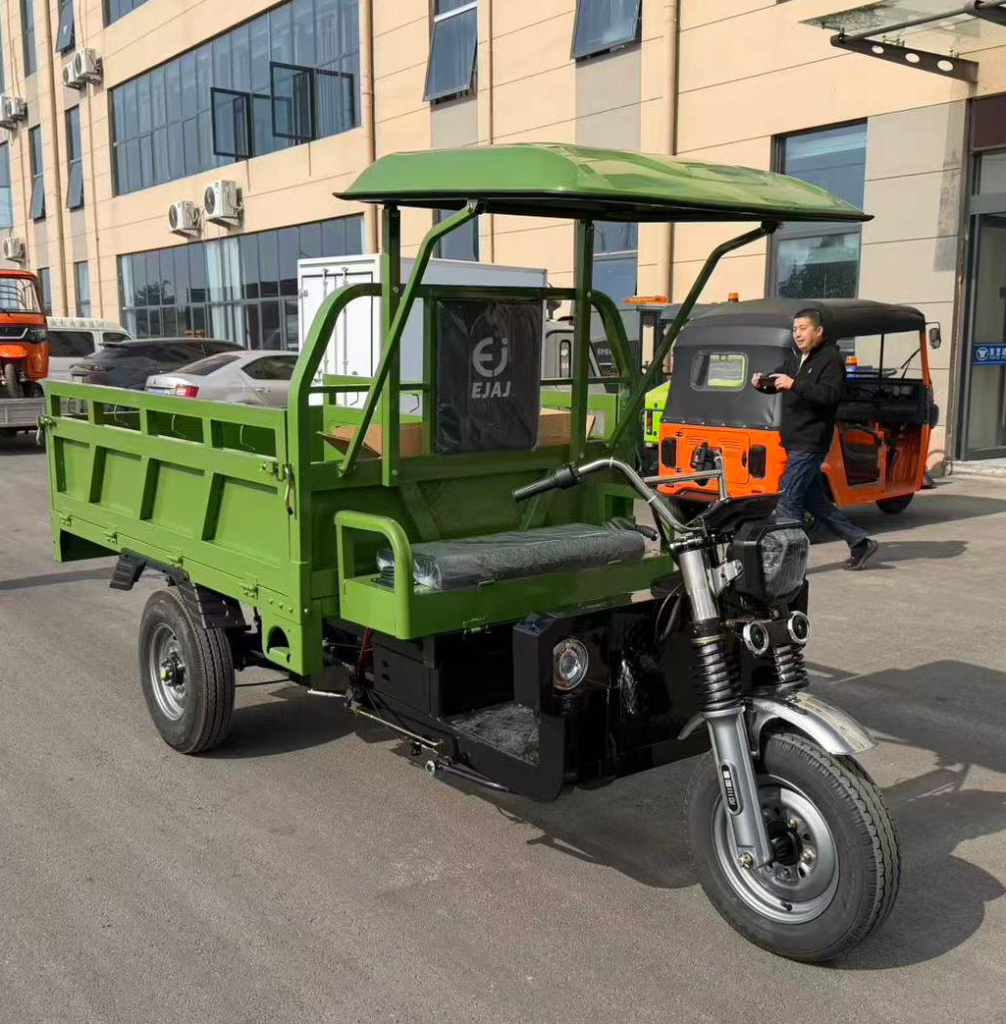 tuktuk Electric 3 Wheel Motorcycle -Loader 3.0 Super Heavy Duty – 8000W, 3000kg, 60km/h-21 - Gallery Image